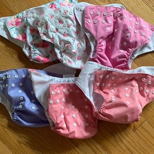set of 6 cloth diaper covers
